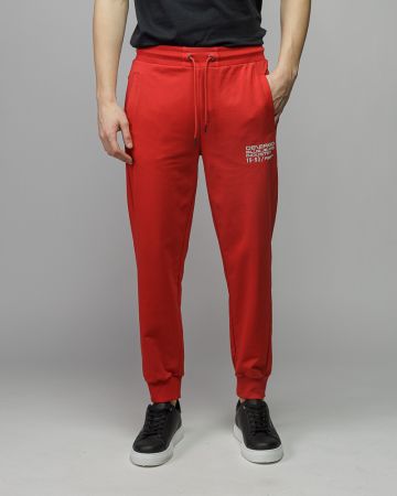 RED MEN'S SWEATPANTS 1D26SS1185LP0705