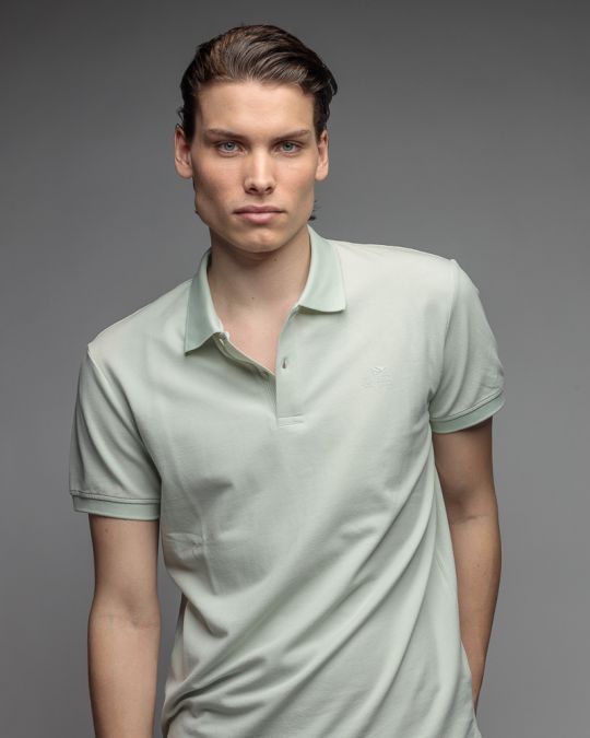 GREEN FÉRFI RÖVID UJJÚ GALLÉROS PÓLÓ 1D26SS4037SS2405