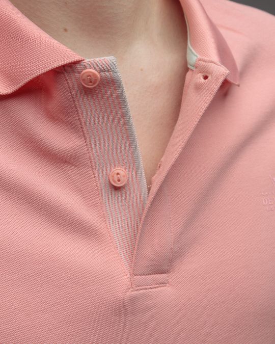 PINK FÉRFI RÖVID UJJÚ GALLÉROS PÓLÓ 1D26SS4037SS2405