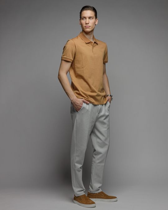 BROWN FÉRFI RÖVID UJJÚ GALLÉROS PÓLÓ 1D26SS4079SS0105