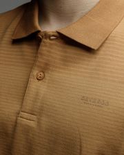 BROWN FÉRFI RÖVID UJJÚ GALLÉROS PÓLÓ