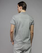 GREY FÉRFI RÖVID UJJÚ GALLÉROS PÓLÓ