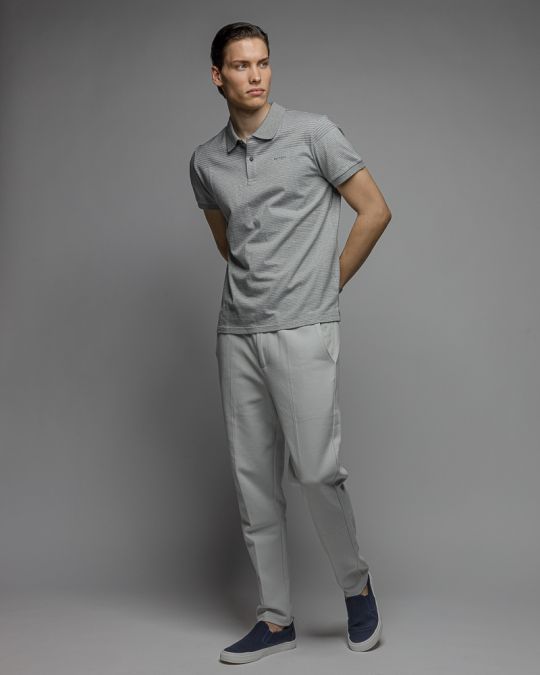 GREY FÉRFI RÖVID UJJÚ GALLÉROS PÓLÓ 1D26SS4079SS0105