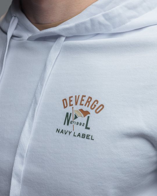 WHITE MEN'S SWEATSHIRT 1D26SS4089LS0705