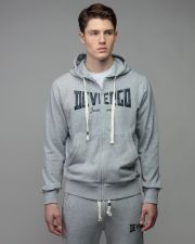 GREY MEN'S ZIP SWEATER