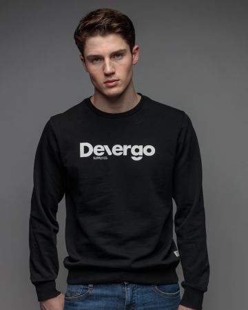 BLACK MEN'S SWEATSHIRT 1D26SS4094LS0705