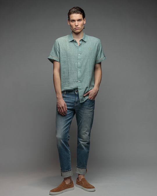 PETROL MEN'S SHIRT 1D26SS5006SS1301