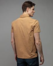 BROWN FÉRFI RÖVID UJJÚ GALLÉROS PÓLÓ