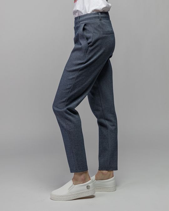 BLUE WOMEN'S TROUSERS 2D26SS1568LP0705