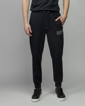 BLACK MEN'S SWEATPANTS 1D26SS1185LP0705