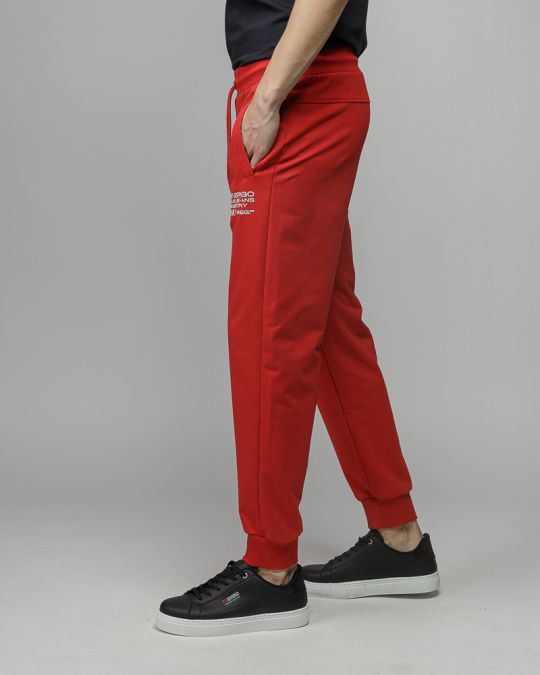 RED MEN'S SWEATPANTS 1D26SS1185LP0705