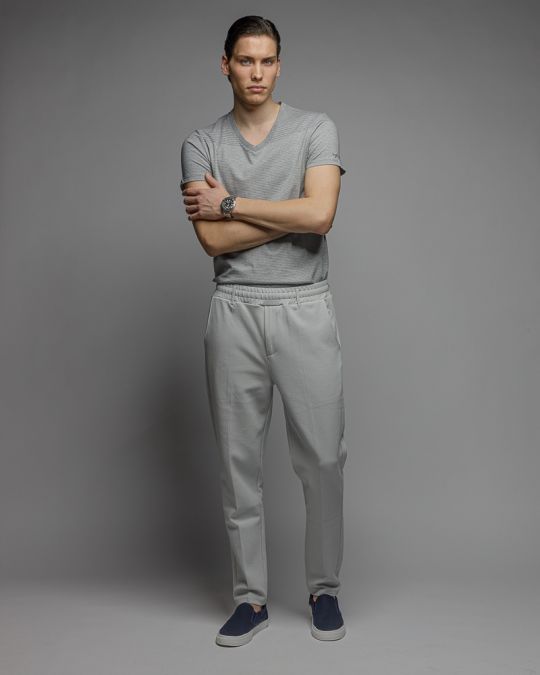 GREY MEN'S SWEATPANTS 1D26SS1193LP0705