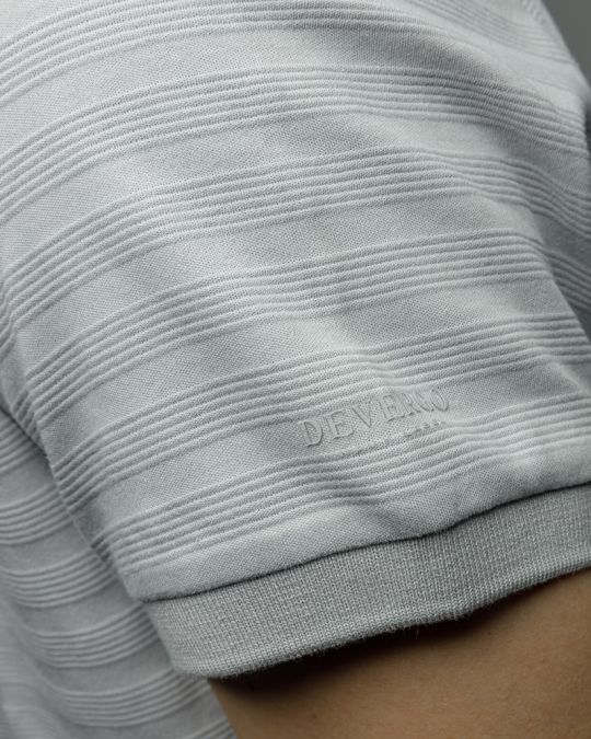 GREY MEN'S SHORT SLEEVE POLO SHIRT 1D26SS4015SS0101