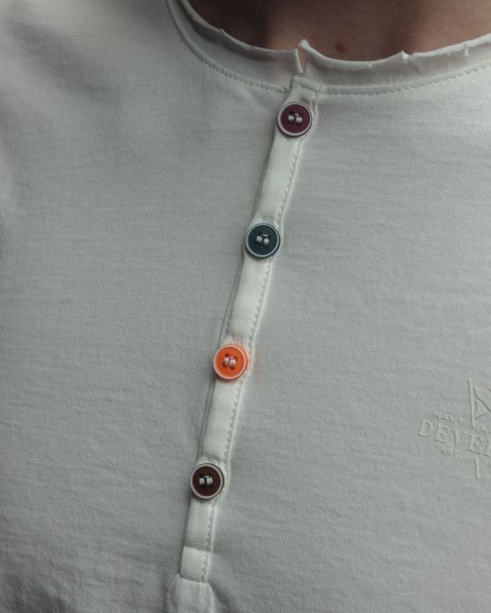 WHITE MEN'S SHORT SLEEVE T-SHIRT 1D26SS4019SS0105