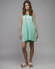 BLUE WOMEN'S DRESS