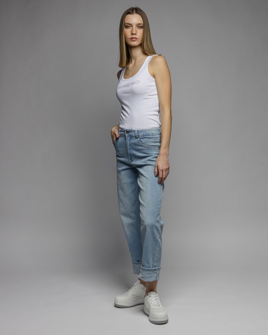 WHITE WOMEN'S TOP 2D26SS4506SL3305