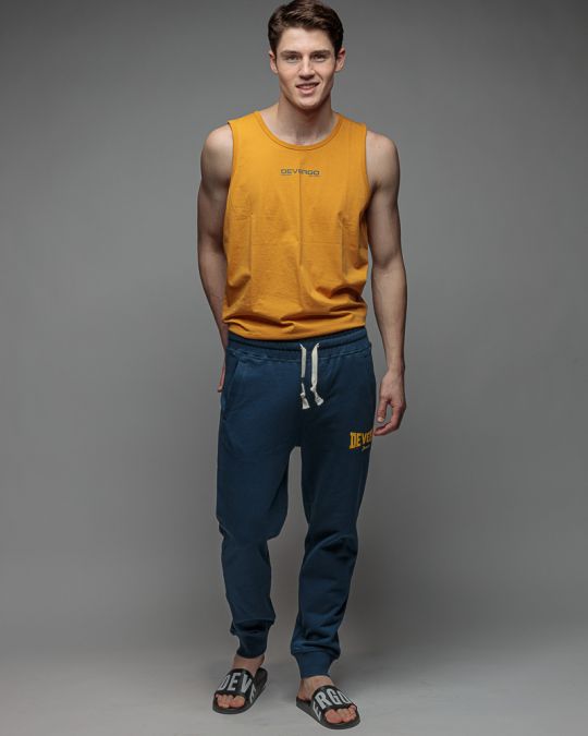 BLUE MEN'S SWEATPANTS 1D26SS1184LP0705