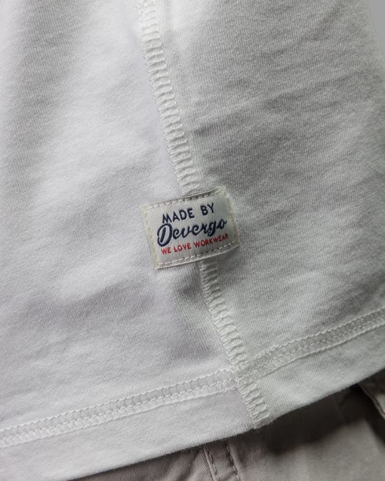 WHITE MEN'S LONG SLEEVE T-SHIRT 1D26SS4000LS0105