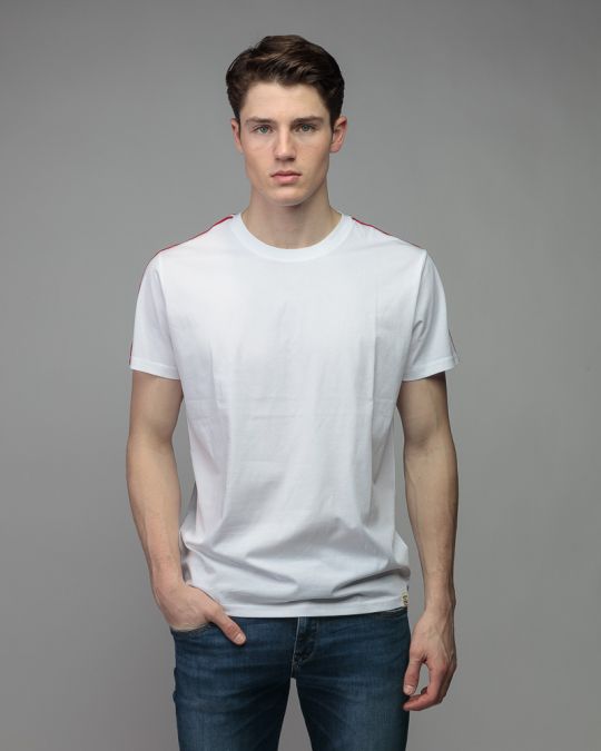 WHITE MEN'S SHORT SLEEVE T-SHIRT 1D26SS4021SS0405
