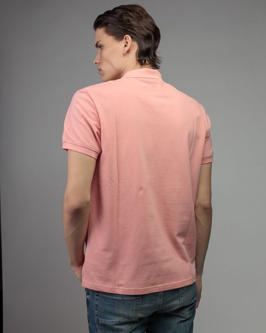PINK MEN'S SHORT SLEEVE POLO SHIRT 1D26SS4037SS2405