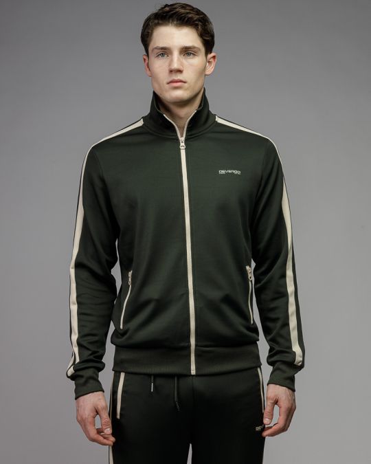 KHAKI MEN'S ZIP SWEATER 1D26SS4081KA0701