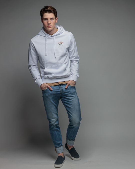 WHITE MEN'S SWEATSHIRT 1D26SS4089LS0705