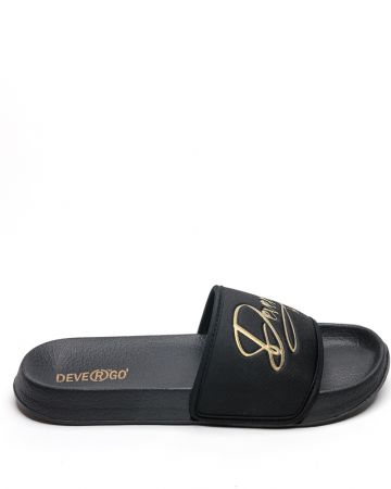 BLACK WOMEN'S SLIPPERS - SOFY DE26SS2549EV SR