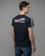 BLUE MEN'S SHORT SLEEVE T-SHIRT
