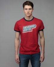 RED MEN'S SHORT SLEEVE T-SHIRT