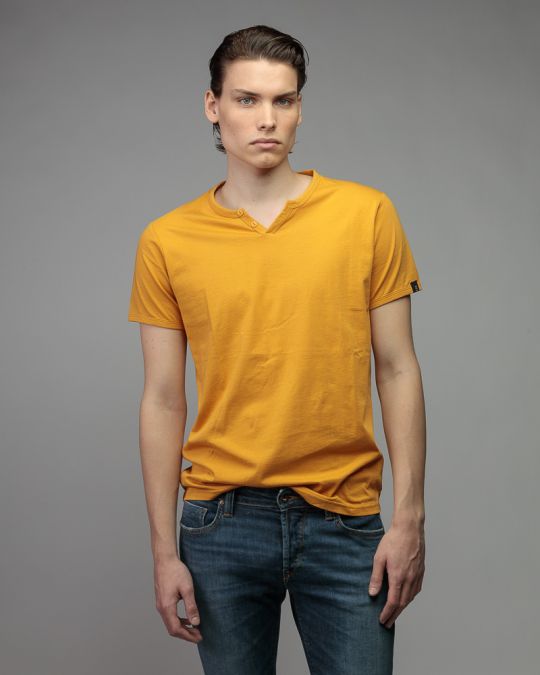 YELLOW FÉRFI RÖVID UJJÚ PÓLÓ 1D26SS4068SS0105