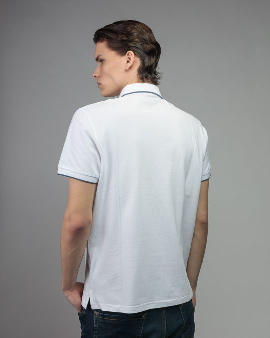 WHITE MEN'S SHORT SLEEVE T-SHIRT 1D26SS4075SS0105