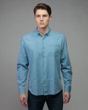 BLUE MEN'S SHIRT