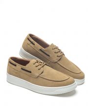 BEIGE MEN'S CASUAL SHOES  - MATTEO