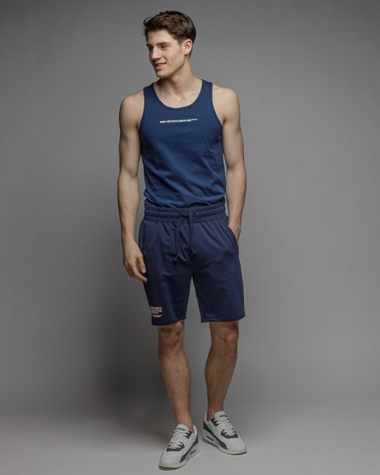 BLUE MEN'S SHORTS 1D26SS1110MP0705