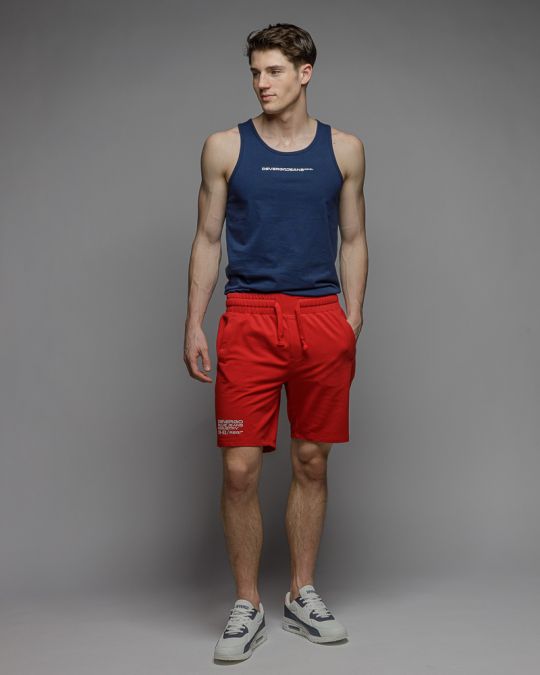 RED MEN'S SHORTS 1D26SS1110MP0705