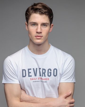 WHITE MEN'S SHORT SLEEVE T-SHIRT 1D26SS4038SS0105