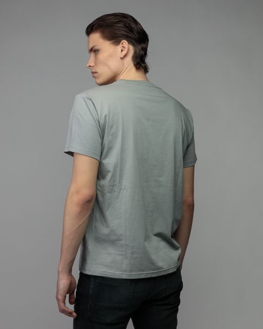 GREY MEN'S SHORT SLEEVE T-SHIRT 1D26SS4040SS0105