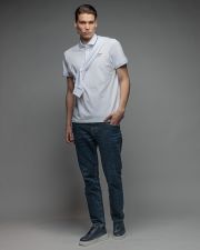 WHITE MEN'S SHORT SLEEVE T-SHIRT