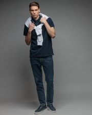 BLUE MEN'S SHORT SLEEVE T-SHIRT