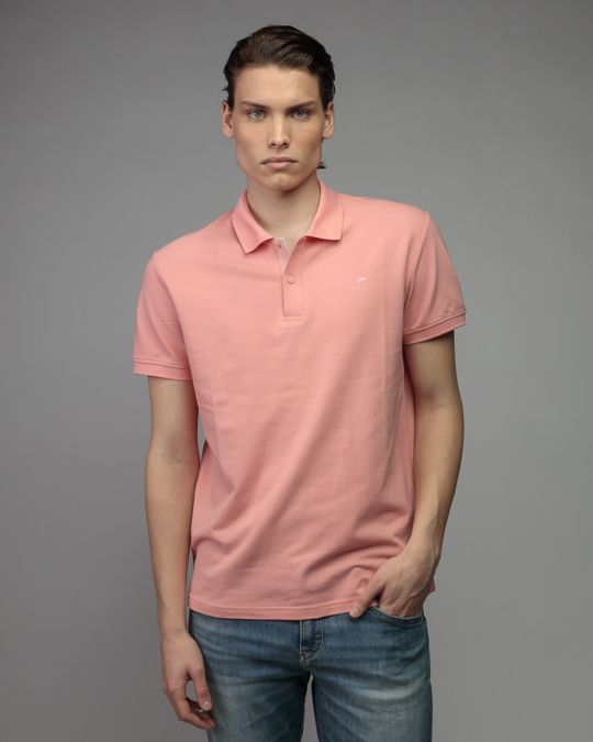PINK MEN'S SHORT SLEEVE POLO SHIRT 1D26SS4037SS2405