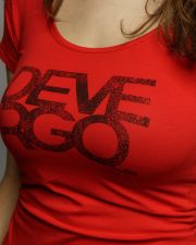 RED WOMEN'S SHORT SLEEVE T-SHIRT