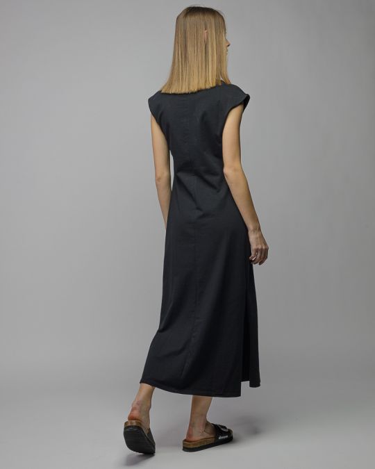 BLACK WOMEN'S DRESS 2D26SS9592DR0705