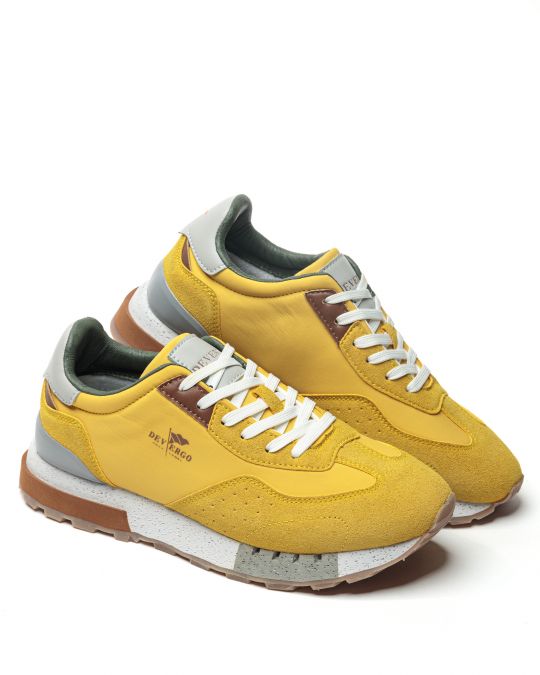 YELLOW MEN'S SNEAKER  - BRUCE DE26SS4004NY DR