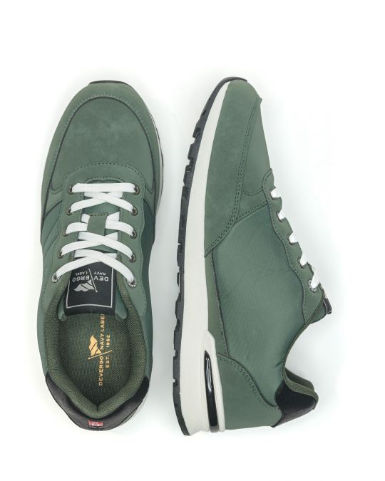 KHAKI MEN'S SNEAKER  - PINTO DE26SS4037PU HI