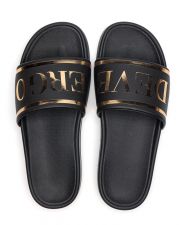 BLACK WOMEN'S SLIPPERS  - SOFY