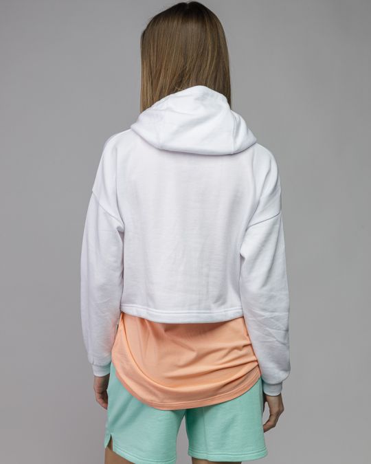 WHITE WOMEN'S SWEATSHIRT 2D26SS4591LS0705