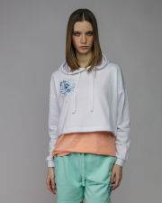 WHITE WOMEN'S SWEATSHIRT