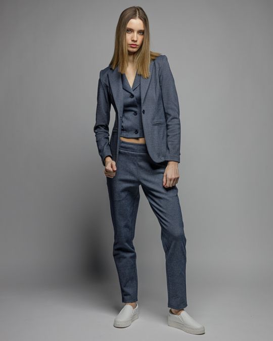 BLUE WOMEN'S BLAZER 2D26SS7503KA0705