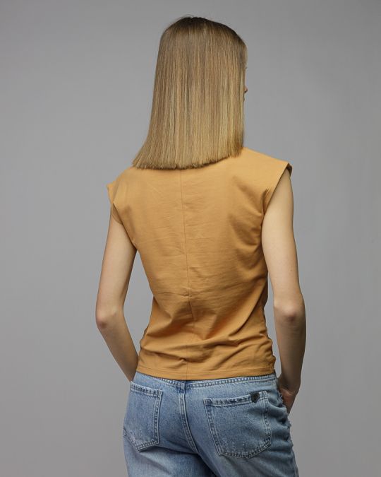 YELLOW WOMEN'S TOP 2D26SS4531SL0205