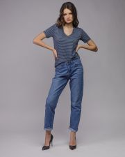 BLUE WOMEN'S SHORT SLEEVE T-SHIRT